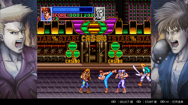 【官中/格斗/街机/复古】超级双截龙/Super Double Dragon【PC/136M】（迅雷/FM）