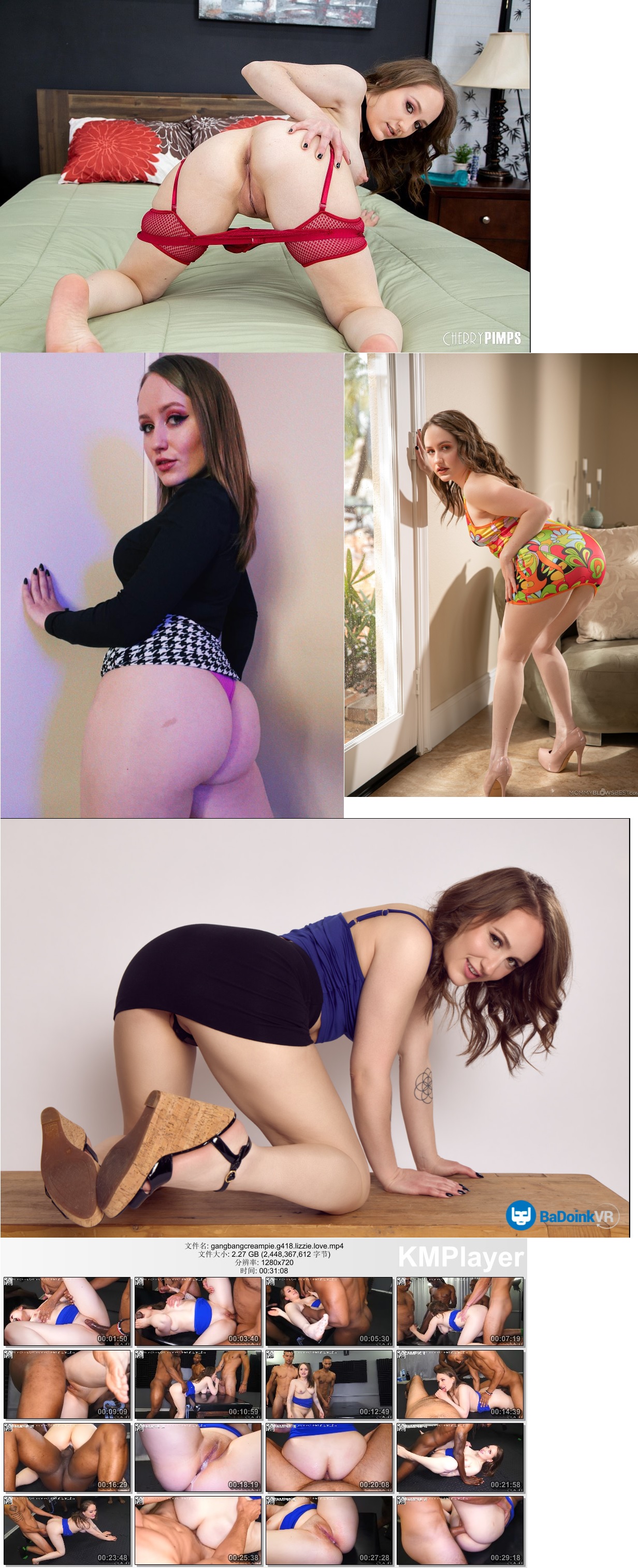 [转载搬运] Gangbang Creampie - GANGBANG CREAMPIE 418 WITH LIZZIE LOVE [1V+2.28G][bt种子]
