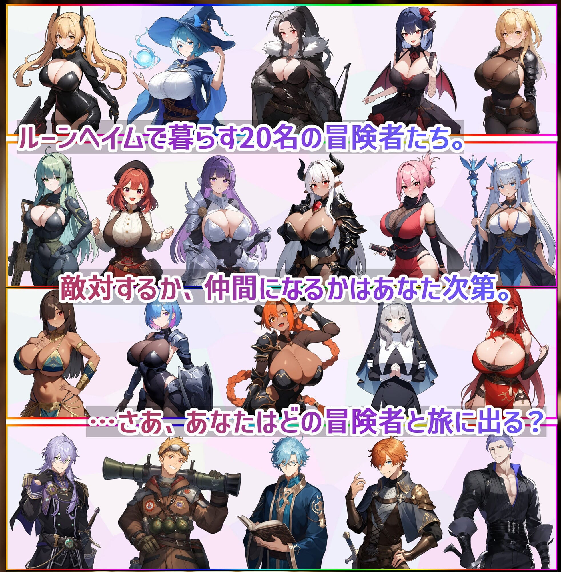 A1779[RPGPCAI汉化]魔道士的地牢与不眠之都Ver1.2.2鲁纳海姆ダンジョンディザイア眠らない街ルーンヘイム-第10张-游戏-哥特动漫王国-哥特萝莉社