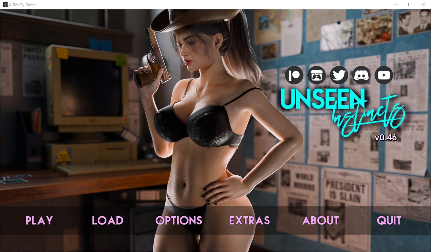 更新[欧美SLG/动态] 看不见的本能 Unseen Instincts v0.50 汉化版 [PC+安卓-3.70G]-ACG游戏姬