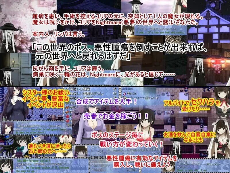 A1828[回合RPG战斗HPC]Nightmare～恶梦～Build.7741397-官中+DLC-第3张-游戏-哥特动漫王国-哥特萝莉社