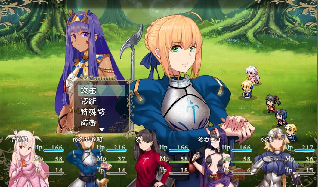 A1850[RPG汉化FGO同人]假的~圣杯战争FakeHolyGrailWarPC+安卓汉化版-第6张-游戏-哥特动漫王国-哥特萝莉社