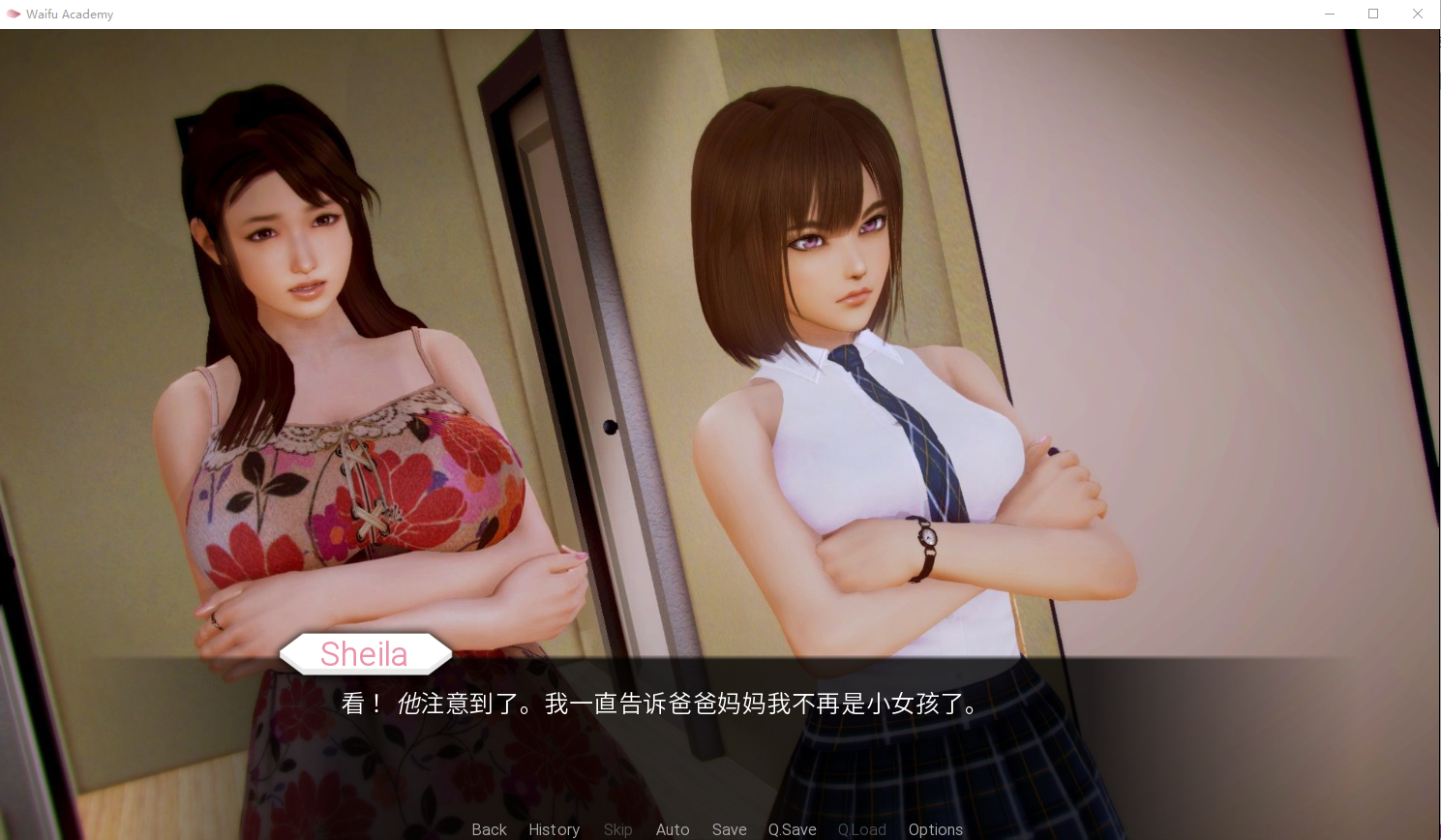 [SLG汉化] 二次元老婆学院 Waifu Academy v0.12.5 PC+安卓汉化版 [多空/7.5G/微云直连]-第3张-游戏-哥特动漫王国-哥特萝莉社