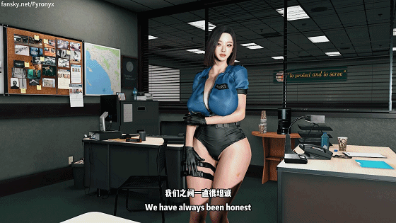 [3D动画/无码/VAM/中CV中字] 热减分 Fyronyx 24.09作 卧底 巨乳人妻警花卧底夜店被老板下药迷奸中出 [731M/FM/BD]