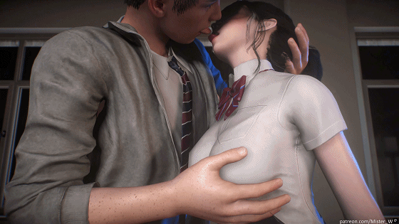【3D/动态/VAM】 Mr.W:Girlfriend I 清纯女友的性爱初体验 【1.6G/UC】