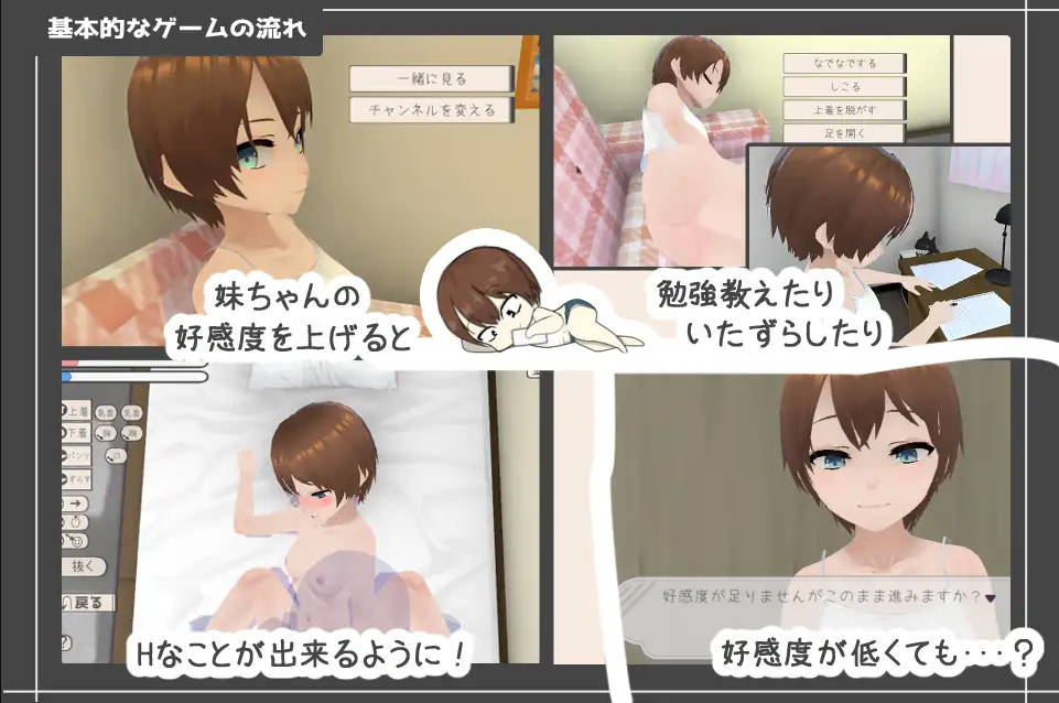 [SLG/官中/动态] 和妹妹一起生活吧/妹ちゃんとくらそう Ver1.10 官方中文 [282M/FM/WY]-第5张-游戏-次元小屋-ACG交流分享论坛