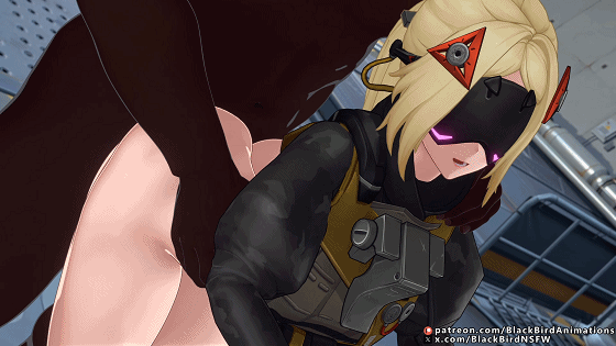 【3D/无修/CV】 BlackBirdNSFW 6月新作:艾玛+不知火舞+扳机 性感御姐黑色巨根口爆颜射后入中出 【1.3G/UC】