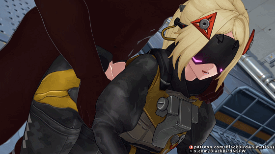 【3D/无修/CV】 BlackBirdNSFW 6月新作:艾玛+不知火舞+扳机 性感御姐黑色巨根口爆颜射后入中出 【1.3G/UC】