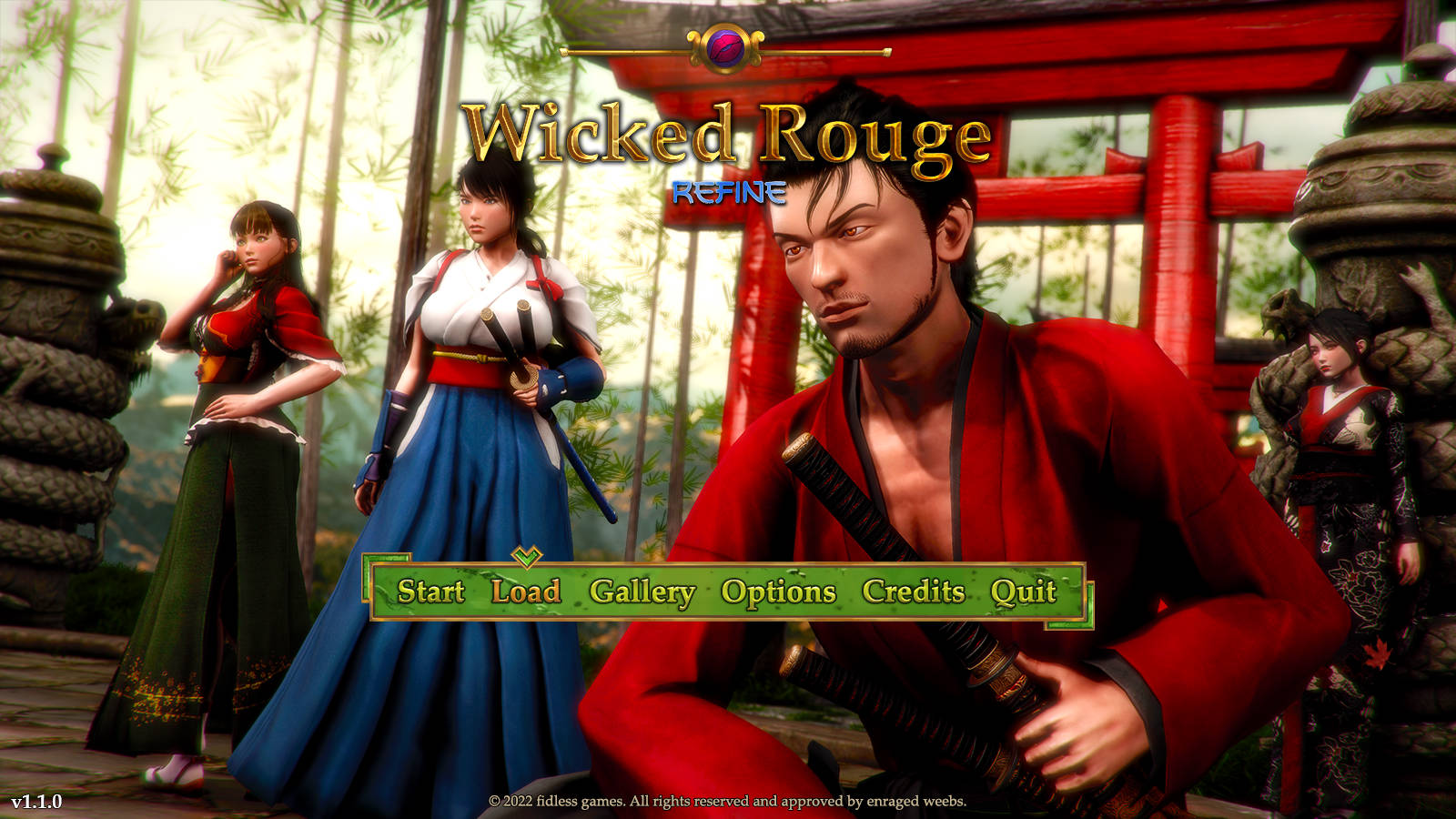 [SLG/汉化/动态] 邪恶胭脂/Wicked Rouge REFINE Ver1.1.0 AI汉化 [1.4G/FM/WY]-第1张-游戏-次元小屋-ACG交流分享论坛