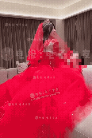 [三次元/桉X lananlanan]单篇520购买，红色婚纱NTR[1v/426m/pikpak]