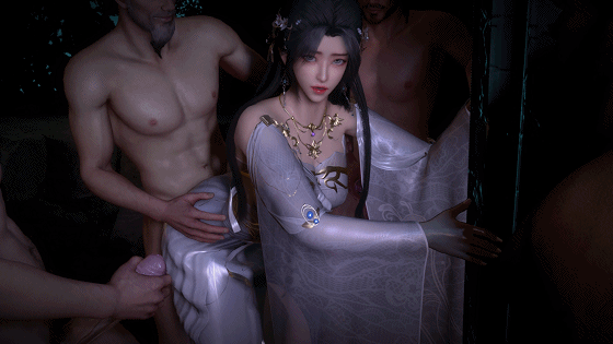 【3D/NTR/VAM】 Kai Vi 7月新作:清漪 4P5P 清冷御姐多人性交 【2.8G/UC】