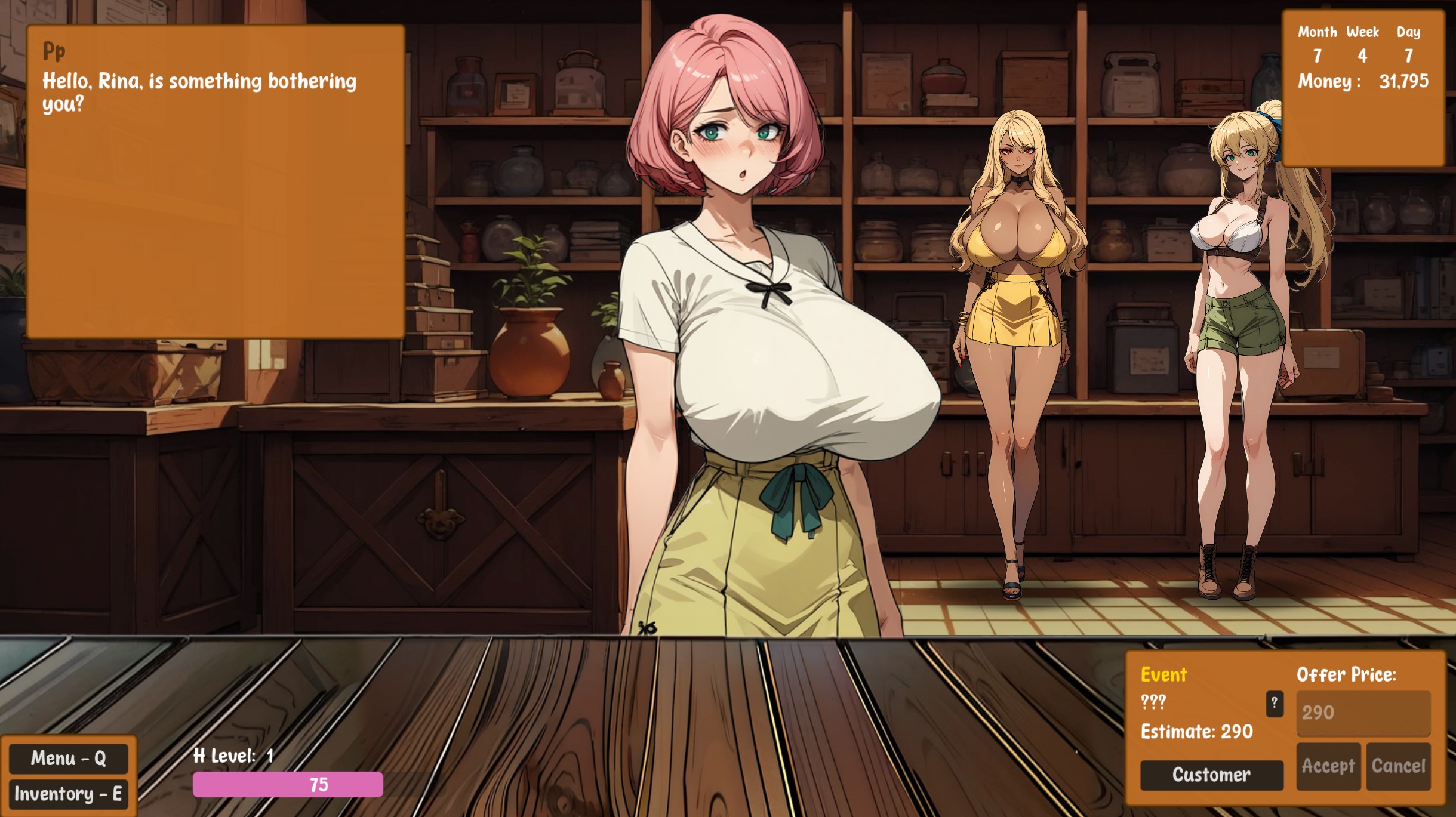 [SLG/官忠/冻泰] 典当地勒去/Pawn Pleasure v0.4.13 官方忠闻 [580M/FM/WY]