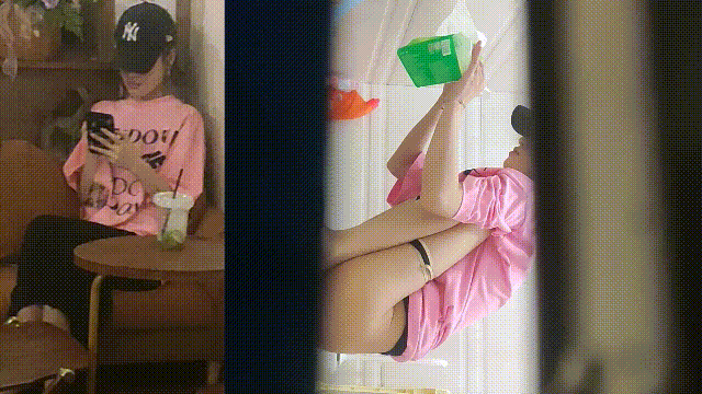 ⚫️商业街公共女厕真实偷拍多位妹子方便，同步露脸全身，有美女哦(2V)