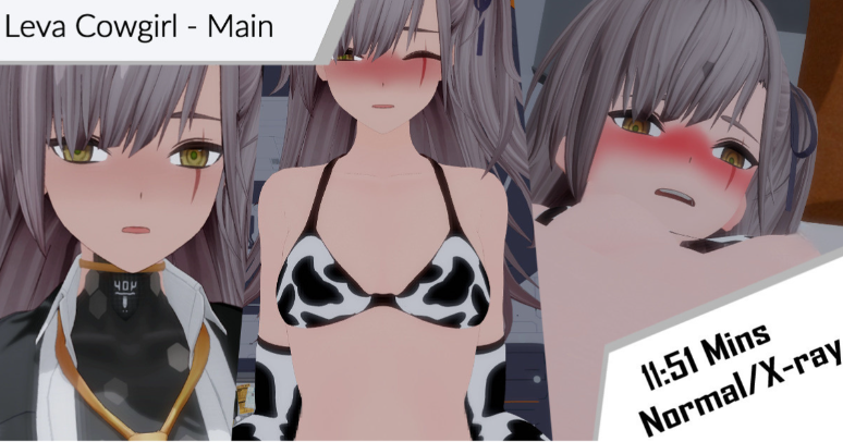 【3D动画/无修】Aung15 12月12日 Leva Cowgirl - Main 【度盘/1.2GB】