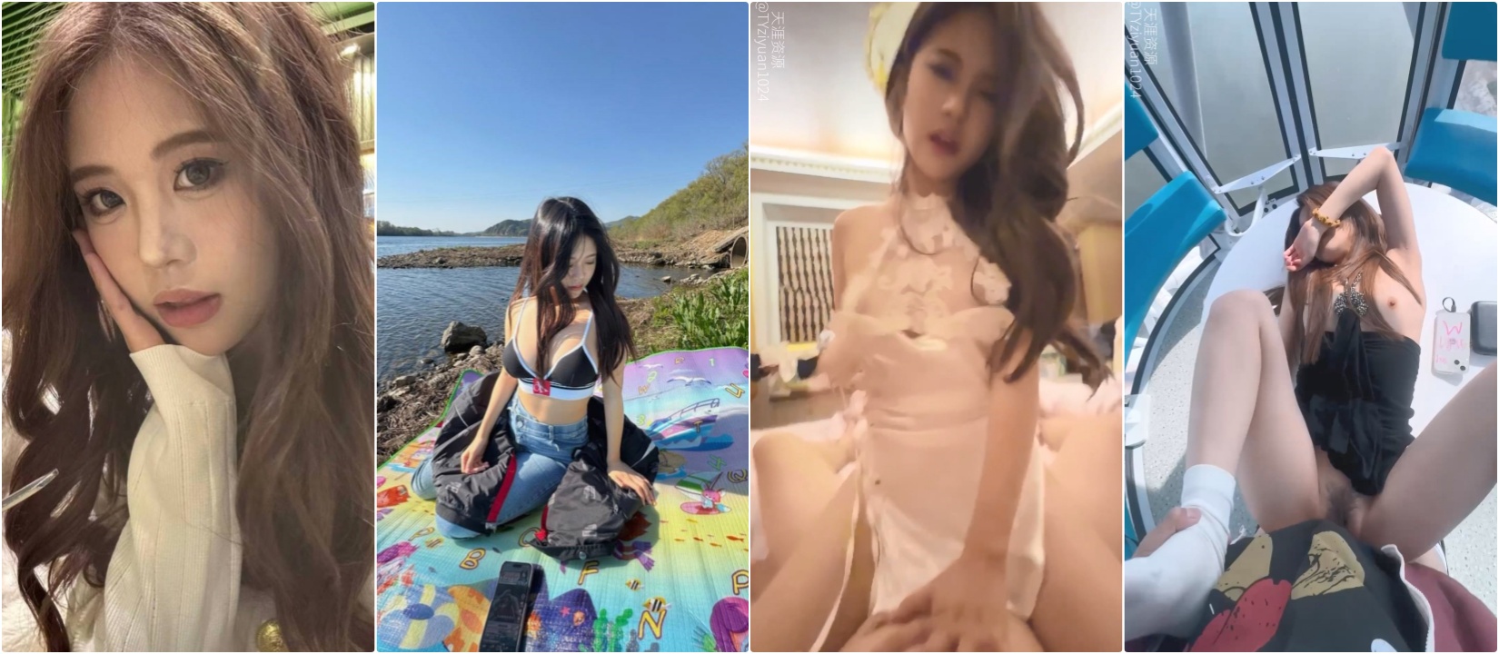 ✅顶级约炮大神『深圳第一深情(Gdsqx)』“爸爸操我，操我，好爽~”舌钉女孩儿高颜值吞精 还把精液往逼上抹(9V)