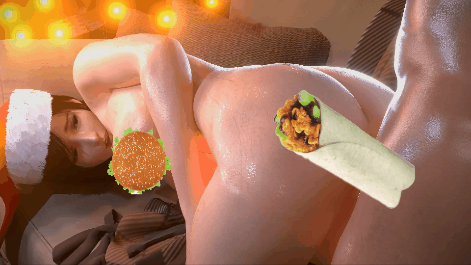 【3D动画/无修】Puuguy 12月25日 Tifa's christmas gift 5 4K [度盘/1V+298M]