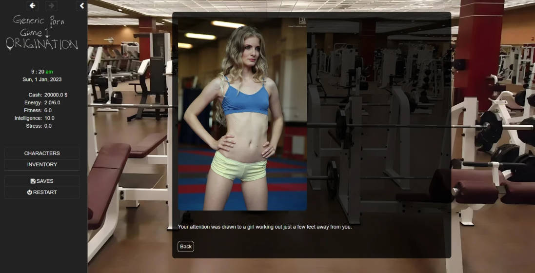 [HTML/汉化/真人] 通用色情游戏/Generic Porn Game 1 - Origination v0.16 浏览器汉化 [1G/FM/WY]