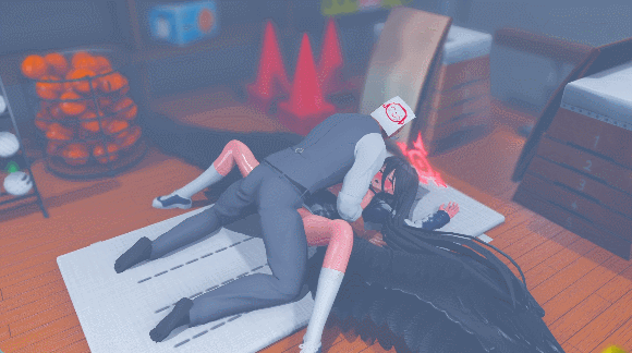 【MMD】【kaos】26年3月作品 ハスミの首絞めックス【2.5G】