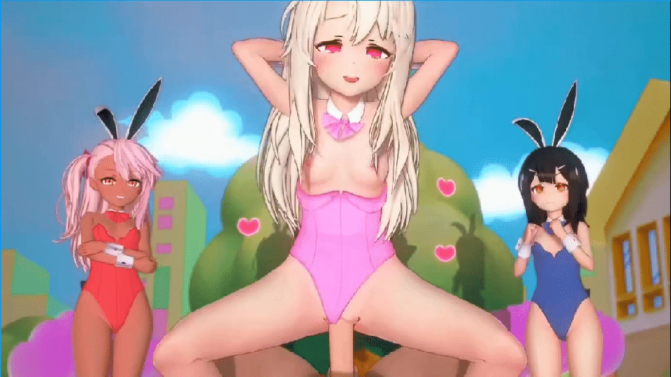 MMD poku 4月18魔法少女三小只 美游+伊莉雅+克洛伊 动漫视频-第1张-动漫-甜瓜会