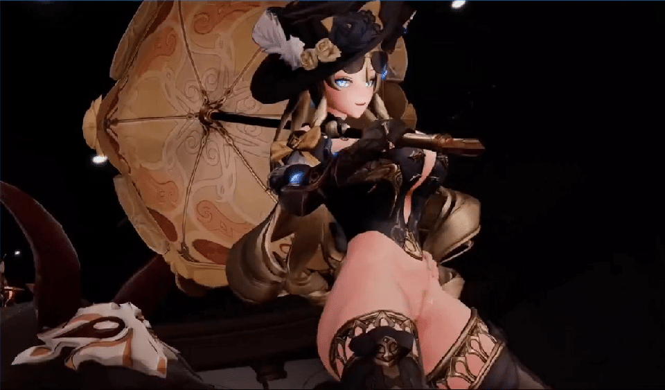 MMD Bengugu 原神 枫丹情感互动决斗~阿蕾奇诺+克洛琳德+娜维娅 动漫视频-第1张-动漫-甜瓜会