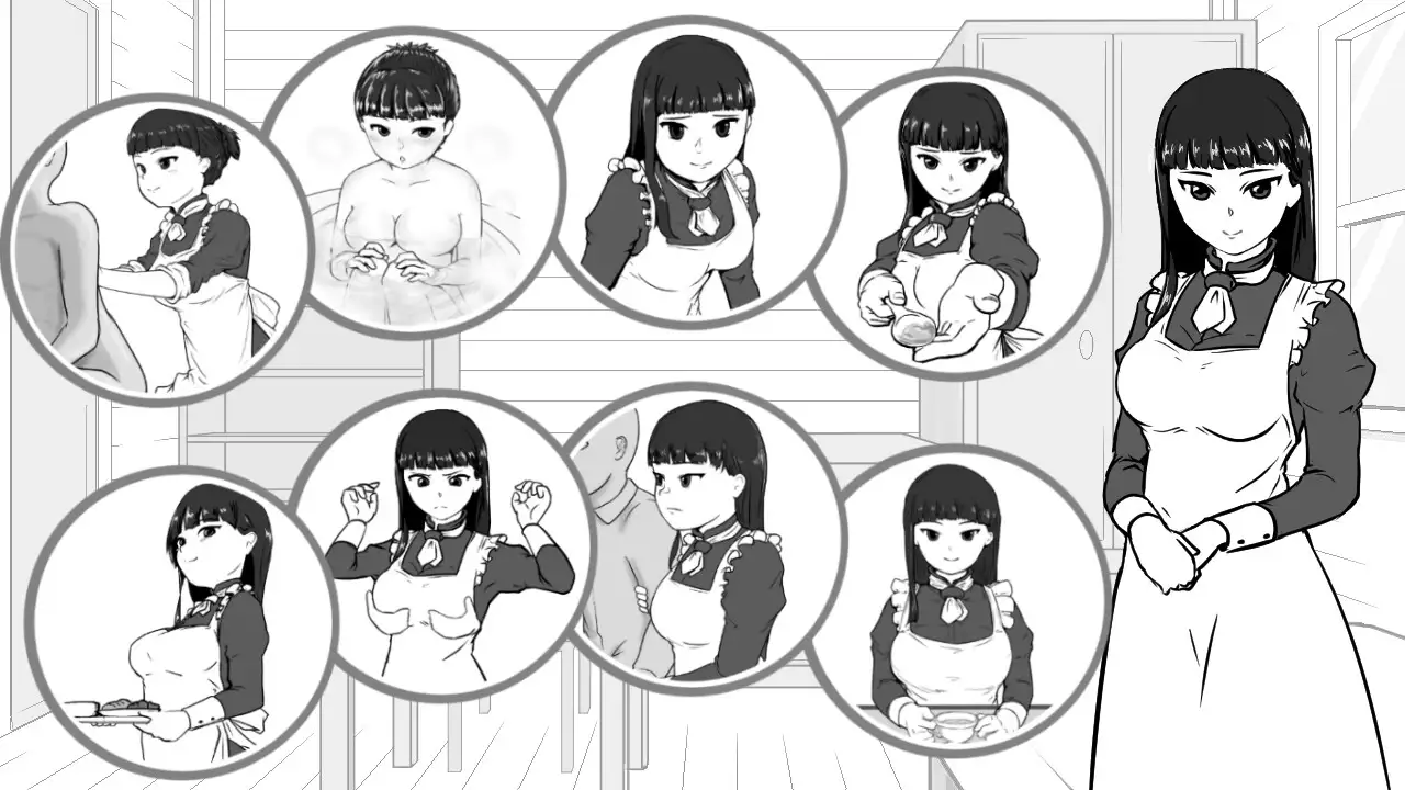 在别馆与女仆的疗养生活 離れでメイドと療養性活 v1.00 PC端 汉化版 预览图